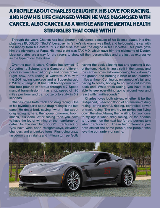 Article by Kerby Gerughty